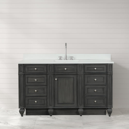 Winston 60" Single Vanity in Grey