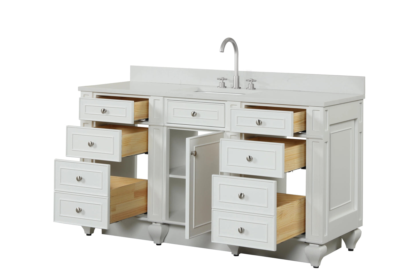 Winston 72" Double Vanity in White